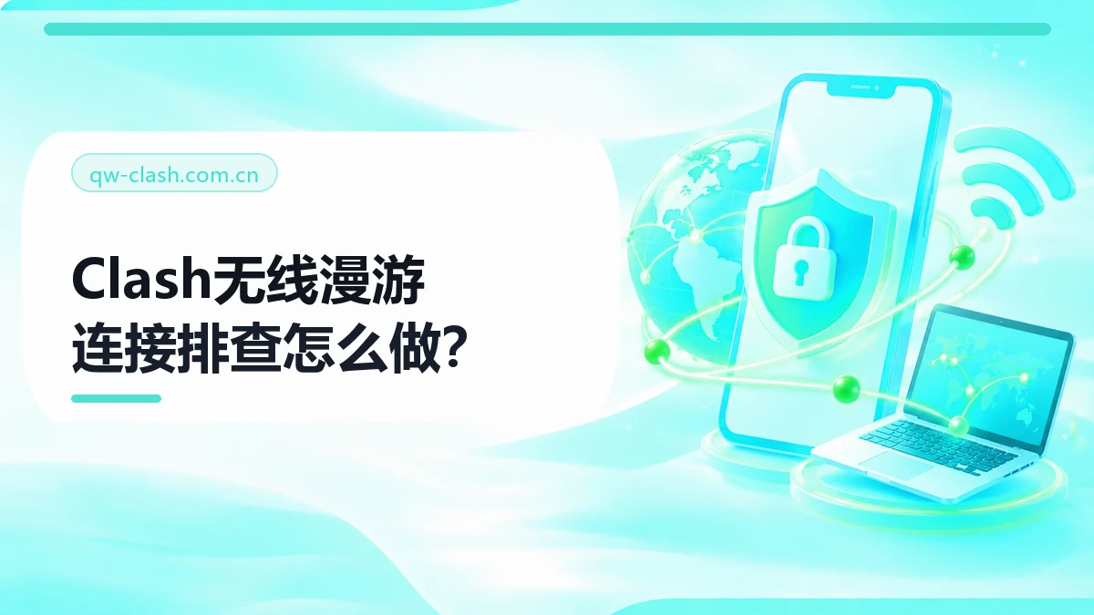 Clash无线漫游指南：分步验证的5步检查与复测方法